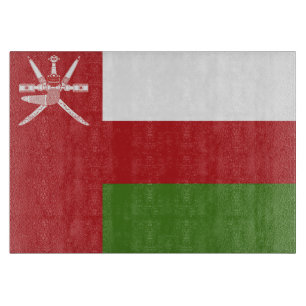 Planche À Découper Drapeau d'Oman