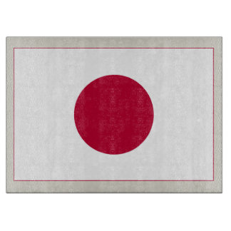 Planche À Découper Drapeau du Japon : Hinomaru, Nisshōki, Red Rising