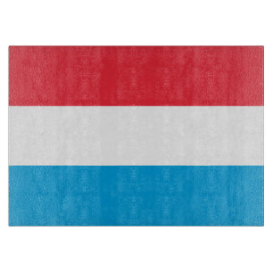 Planche À Découper Drapeau du Luxembourg