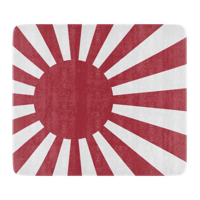 Planche À Découper Drapeau du Soleil Levant impérial japonais, d'Edo  (Devant)