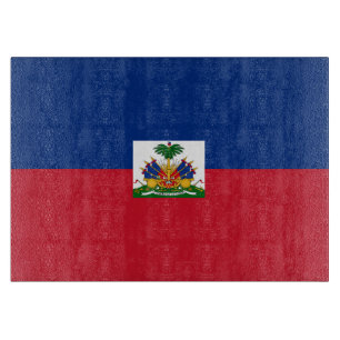 Planche À Découper Drapeau Haïti