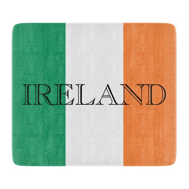Planche À Découper Drapeau irlandais cbcn irlandais (Devant)