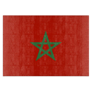 Planche À Découper drapeau marocain