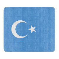 Drapeau ouïghour du Turkestan oriental (Uyghurista
