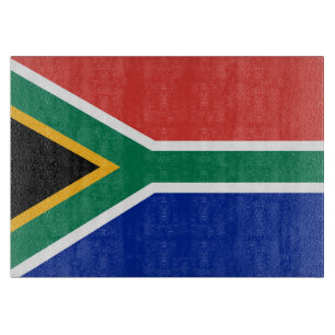 Planche À Découper drapeau sud-africain