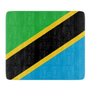 Planche À Découper Drapeau tanzanien