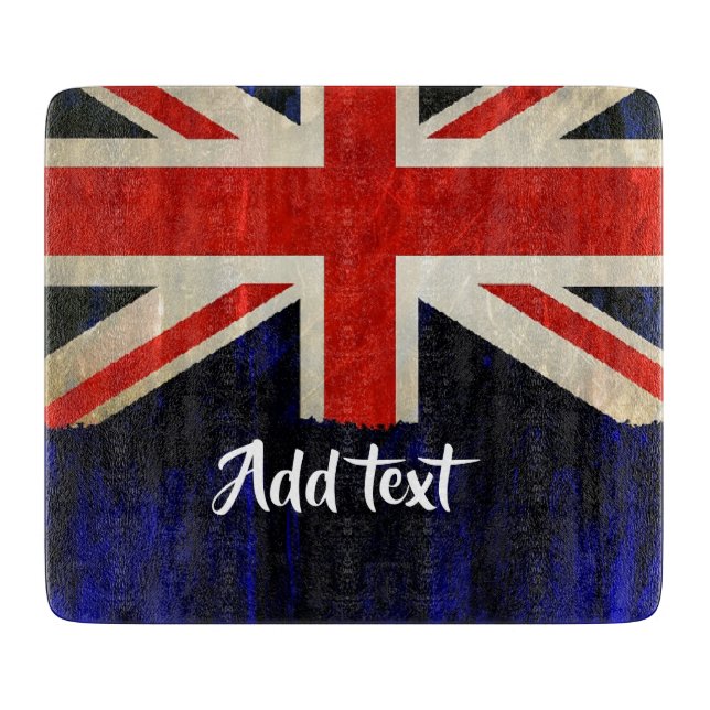 Planche À Découper Drapeau Union Jack (Devant)