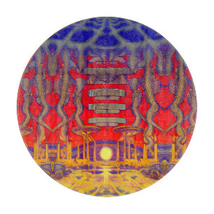 Planche À Découper Dreamland psychédélique