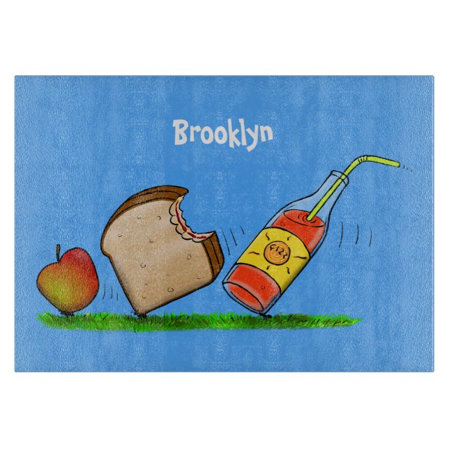 Planche À Découper Drôle de dessin animé de fourmis (Devant)