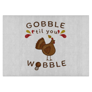 Planche À Découper Drôle de Thanksgiving - GLouglouter JUSQU'À CE QUE