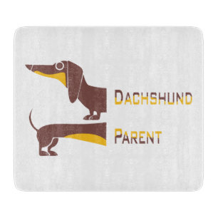 Planche À Découper Drôle mignon dachshund pour parent chien long