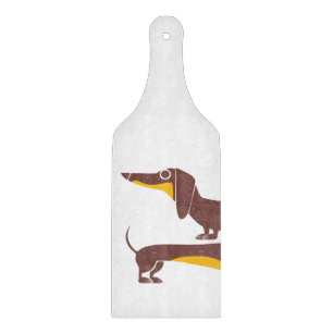 Planche À Découper Drôle mignon dachshund pour parent chien long