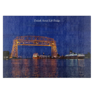 Planche À Découper Duluth Aerial Lift Bridge & John G. Munson