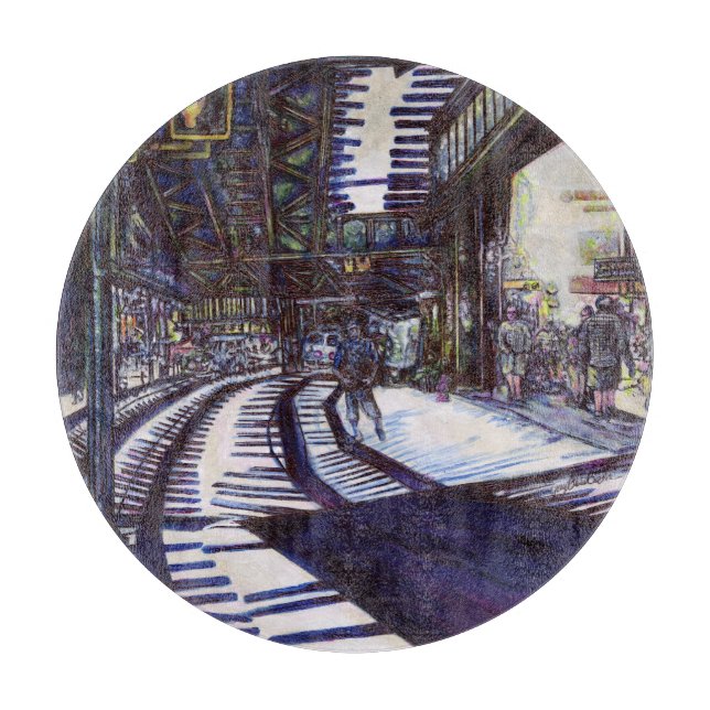 Planche À Découper Dusting the Piano (Devant)