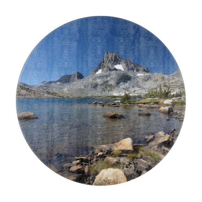 Planche À Découper Eau | Banner Peak Thousand Island Lake (Devant)