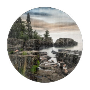 Planche À Découper Eau Lac Supérieur Grand Marais, Minnesota