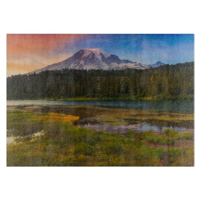 Planche À Découper Eau | Parc national du Mont Rainier, Washington (Devant)