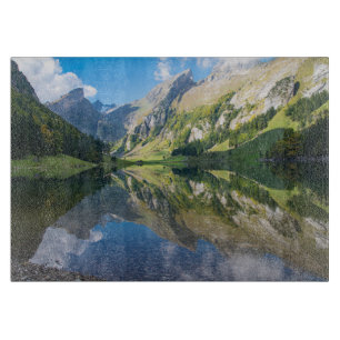 Planche À Découper Eau Seealpsee Lac Alpes suisses Suisse