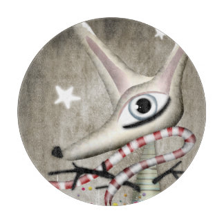 Planche À Découper Écharpe d'hiver de renard - Art Rupydetequila