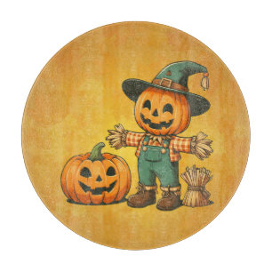 Planche À Découper Écran d'Halloween/Automne mignon et citrouille
