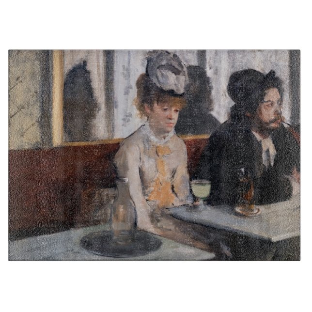 Planche À Découper Edgar Degas - Dans un café / L'Absinthe (Devant)