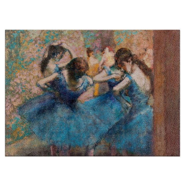 Planche À Découper Edgar Degas - Danseurs en bleu (Devant)