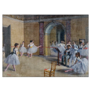 Planche À Découper Edgar Degas - Foyer de danse, Opéra rue Le Peletie