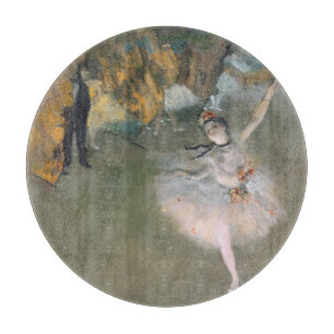 Planche À Découper Edgar Degas   L'étoile ou la danseuse sur scène