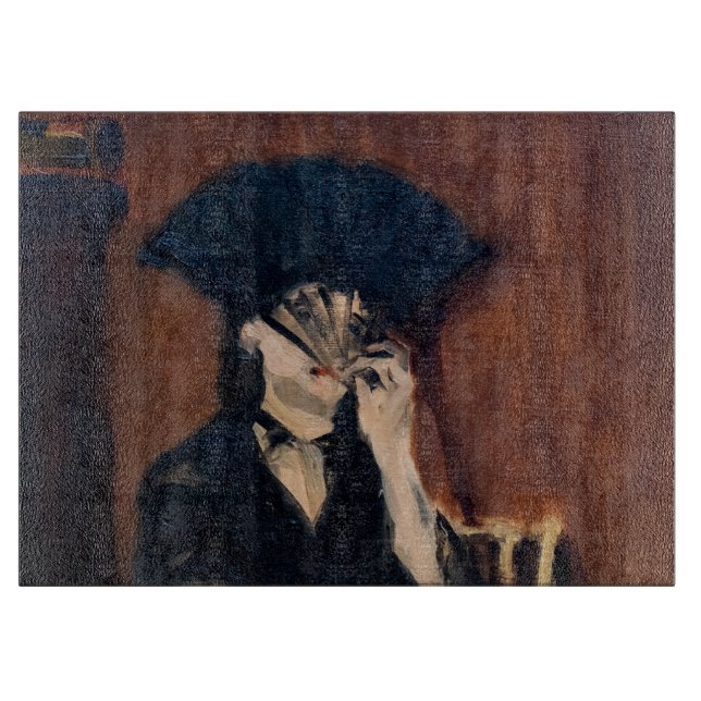 Planche À Découper Edouard Manet - Berthe Morisot avec ventilateur (Devant)