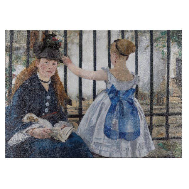 Planche À Découper Edouard Manet - La Gare (Devant)
