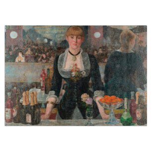 Planche À Découper Édouard Manet Un bar aux Folies-Bergère