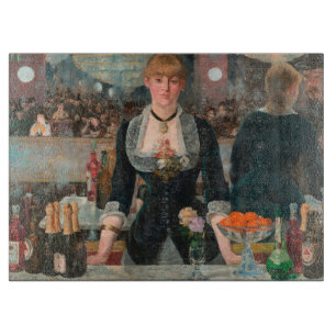 Planche À Découper Édouard Manet Un bar aux Folies-Bergère