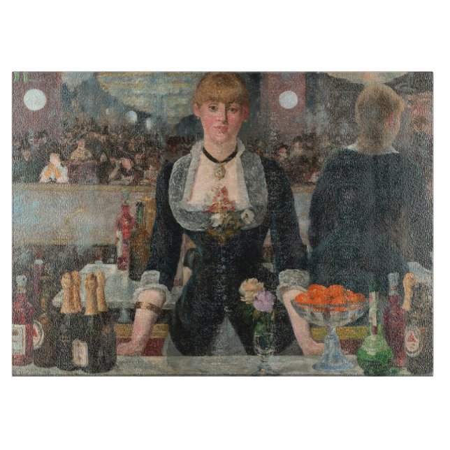 Planche À Découper Édouard Manet Un bar aux Folies-Bergère (Devant)
