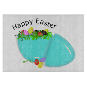 PLANCHE À DÉCOUPER EGG "HAPPY EASTER"