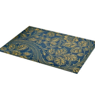 Planche À Découper Élégance Fleur Dorée