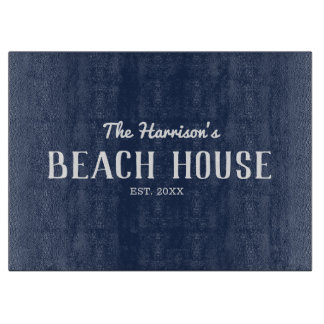 Planche À Découper Elégant Beach House
