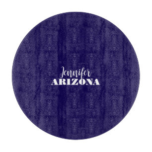 Planche À Découper Élégant professionnel moderne minimaliste bleu fon