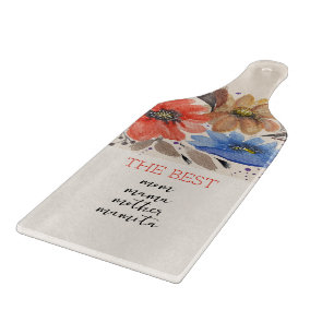 Planche À Découper Elégante couleur pastel en terre cuite