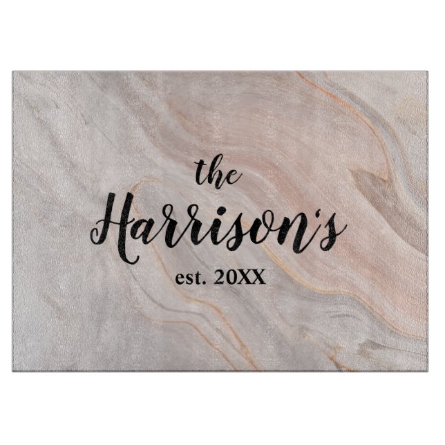 Planche À Découper Élégante cuisine Mariage en marbre Cuisine personn (Devant)