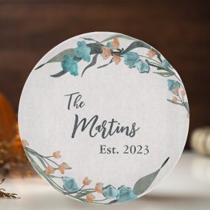 Planche À Découper Élégante famille botanique Dusty Blue Sage