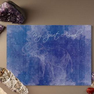 Planche À Découper Elephant Spirit Animal Décorative Cutboard