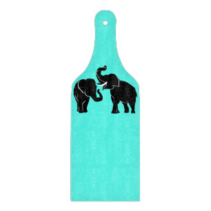 Planche À Découper Eléphants Family Cutboard - Couleurs Personnalisée