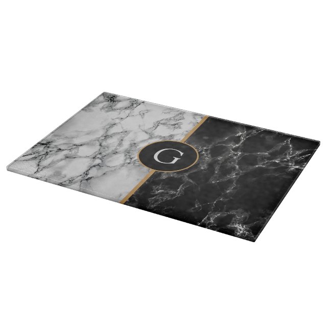 Planche à découper en faux marbre avec lettre pers (Coin)