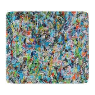 Planche à découper en verre 6 x 7 Deco Éveillé