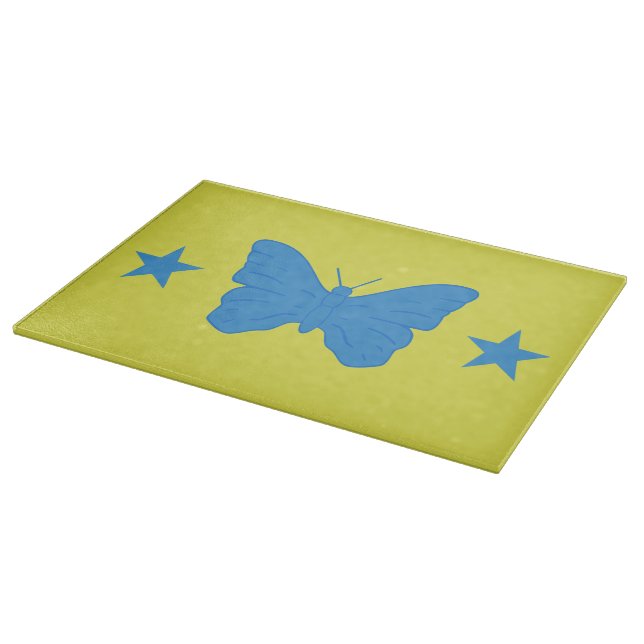 Planche à découper en verre avec drapeau de Bady B (Coin)