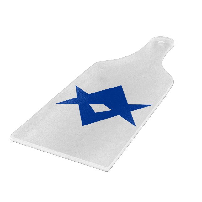 Planche à découper en verre avec drapeau de Toyota (Coin)