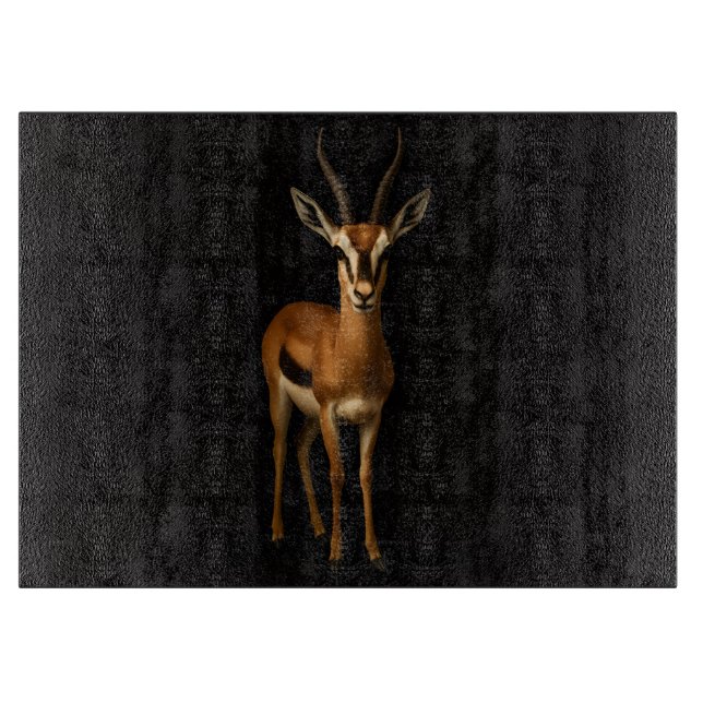 Planche à découper en verre Black 4 Luxe Elegant G (Devant)