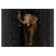 Planche à découper en verre Black 4 Luxe Mighty El