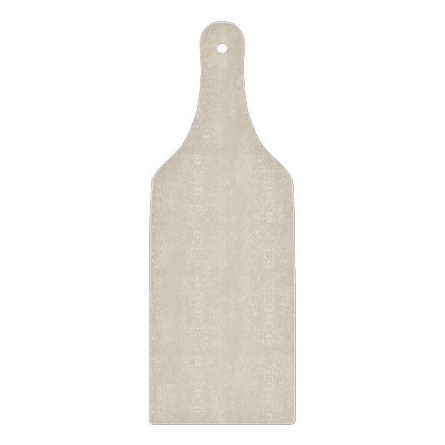 Planche à découper en verre couleur blanc os (Devant)