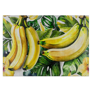 Planche à découper en verre de Banana